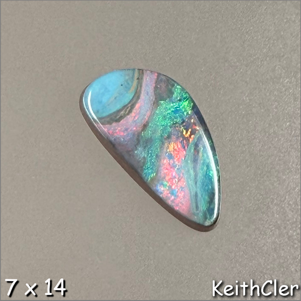 Boulder Opal 7 x 14