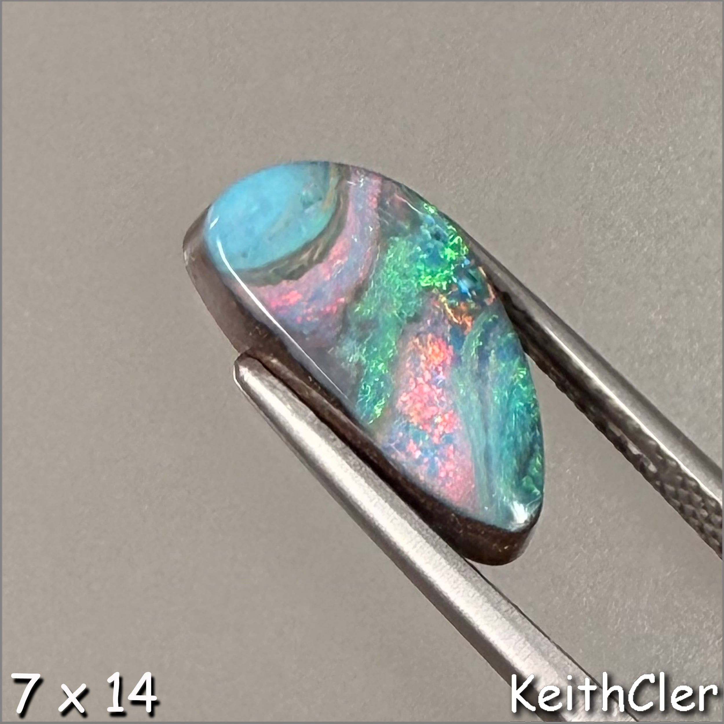 Boulder Opal 7 x 14