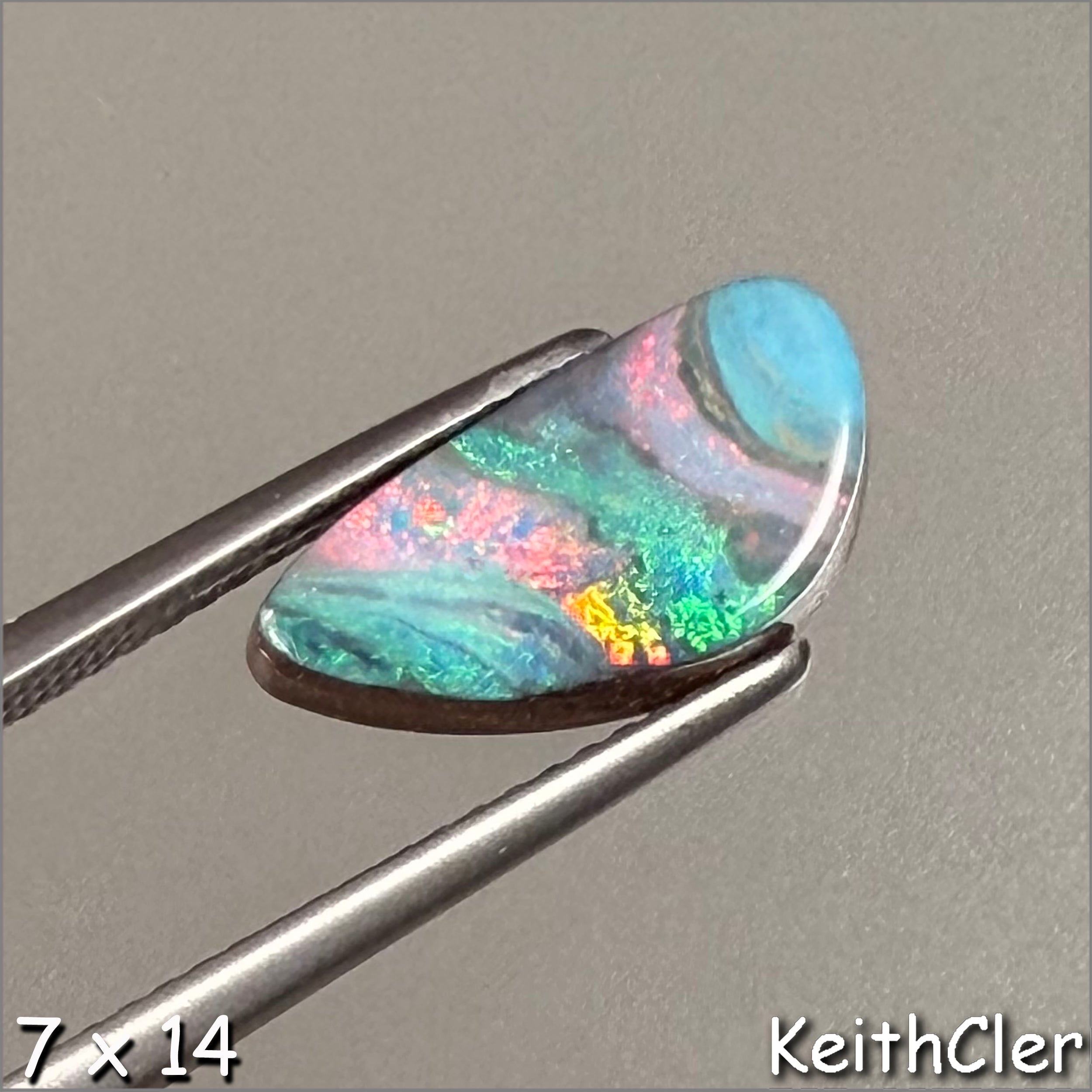 Boulder Opal 7 x 14