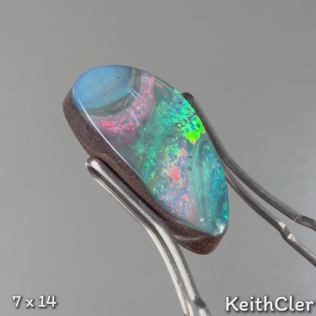 Boulder Opal 7 x 14